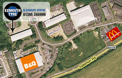 EXMOUTH TYRE AND EXHAUST CENTRE